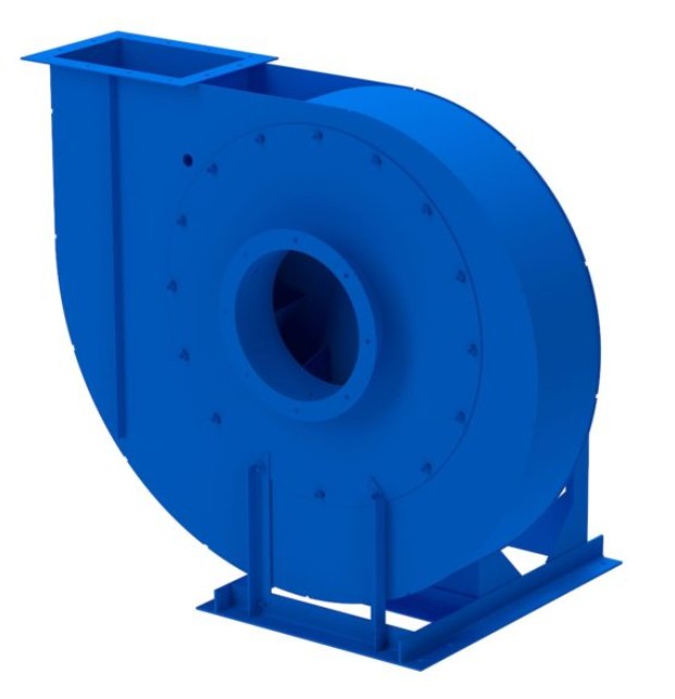 Вентилятор радиальный среднего давления № 8 с АИРМ132М4, 11 кВт, 1500 об/мин, 5,0-12,0 тыс. м3/час 9 лопат. РУСЬ ВЦ 5-35-8-01 11/1500 Вентиляторы